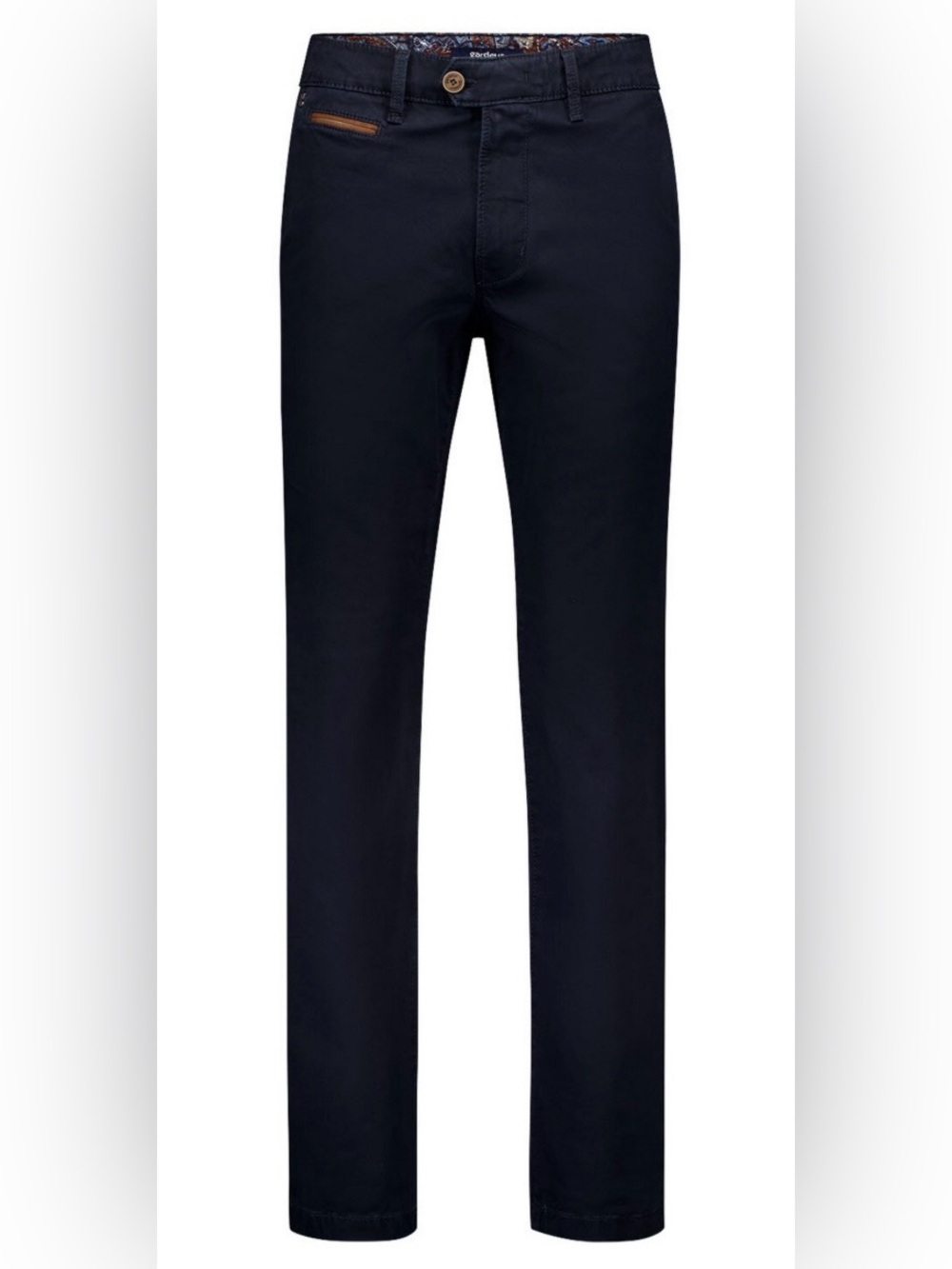 Gardeur Benny-3 Modern-Fit Chino Trousers Navy